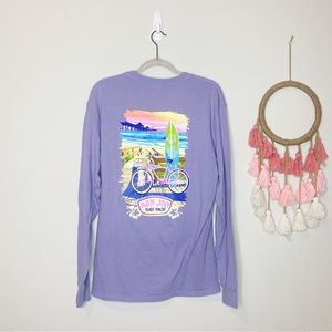 Ron Jon Surf Shop Purple Graphic Tee